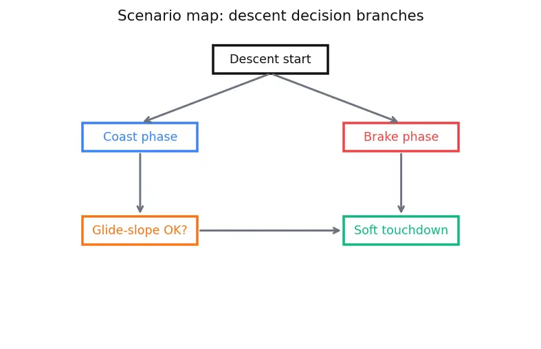 Figure — Powered descent guidance — G-FOLD algorithm (convex optimization)
