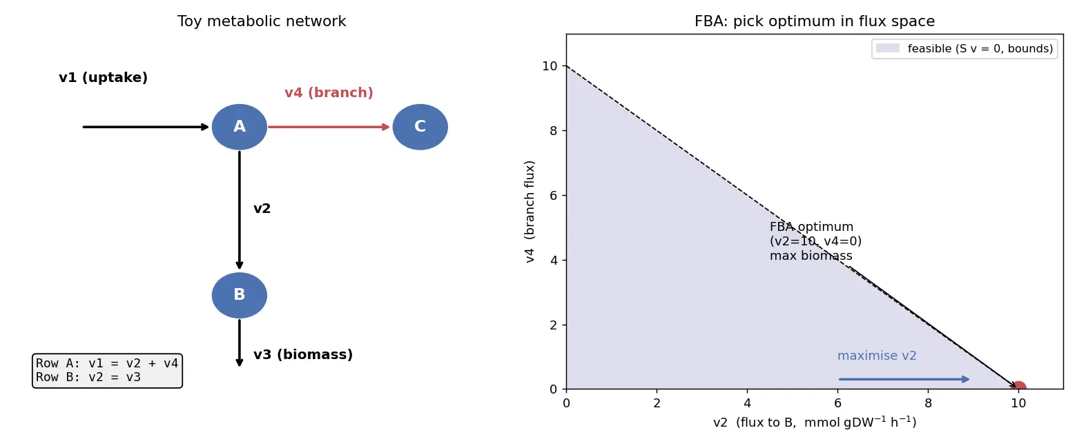 Figure — Explain metabolic network modeling