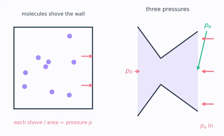 Figure — Altitude compensation methods — nozzle extension, aerospike