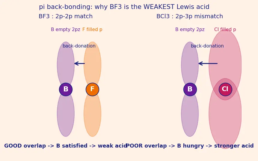 Figure — Group 13 (Boron family) — anomaly of B, diagonal B-Si; BX₃ Lewis acidity; diborane B₂H₆ (3c-2e bond), borazine
