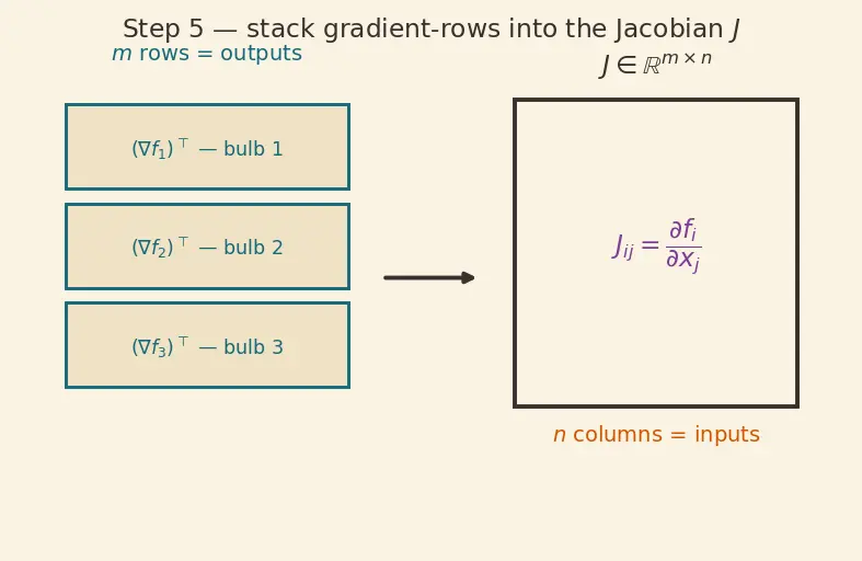 Figure — The Jacobian matrix