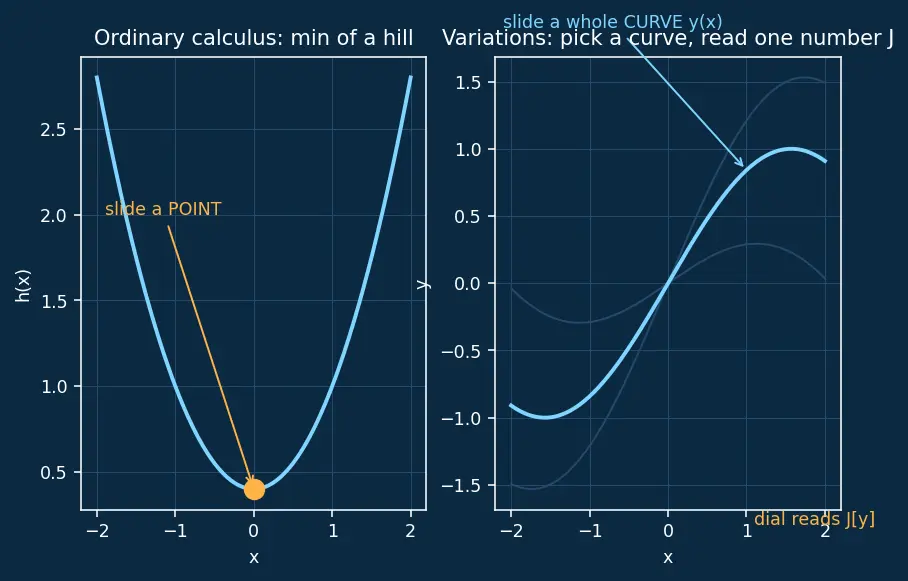 Figure — Isoperimetric problems — constraints (Lagrange multipliers in variational sense)