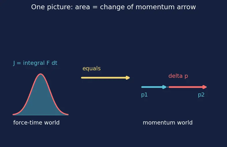 Figure — Impulse-momentum theorem — derivation