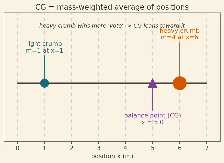 Figure — Mass properties — CG location, inertia tensor changing with propellant depletion