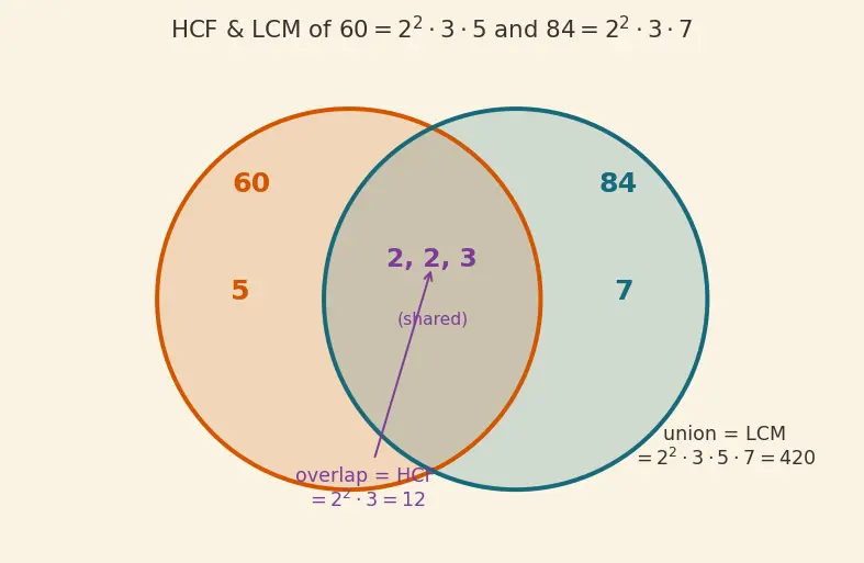 Figure — Prime factorization — factor trees, ladder method
