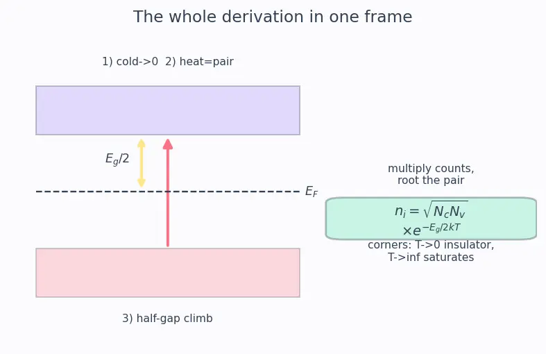Figure — Electron-hole pair generation