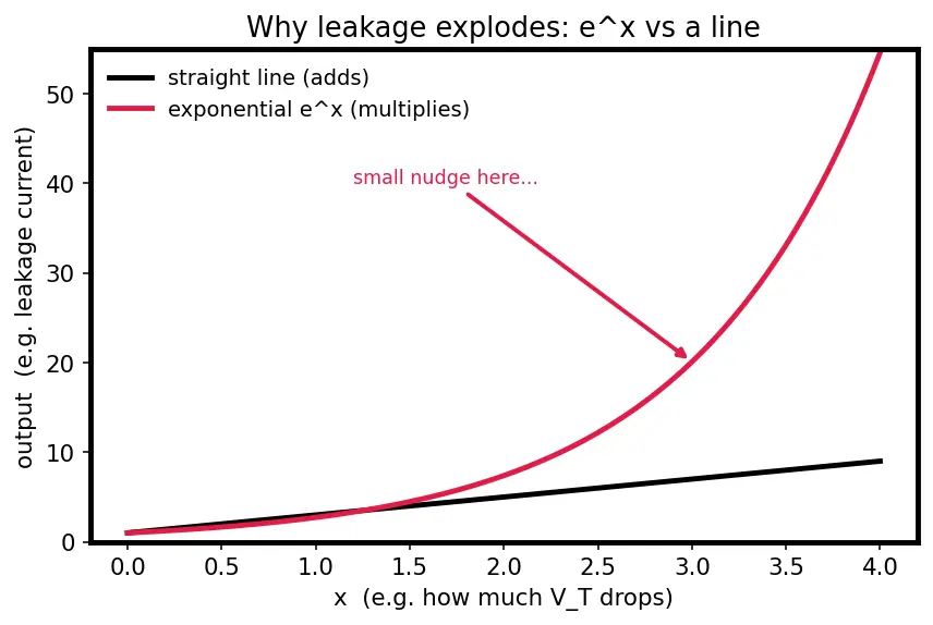 Figure — Static vs dynamic power dissipation