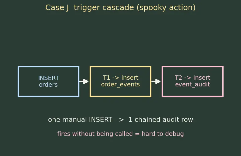 Figure — Stored procedures, triggers, functions