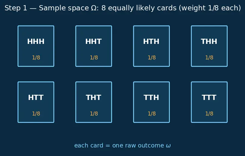 Figure — Discrete random variables — PMF, CDF