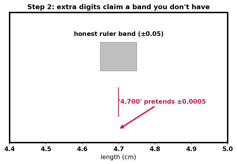 Figure — Significant figures and rounding rules