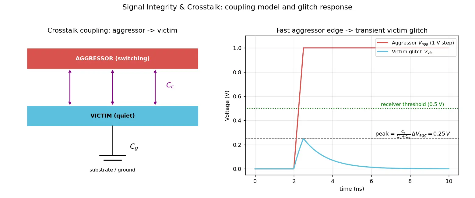 Figure — Signal integrity and crosstalk