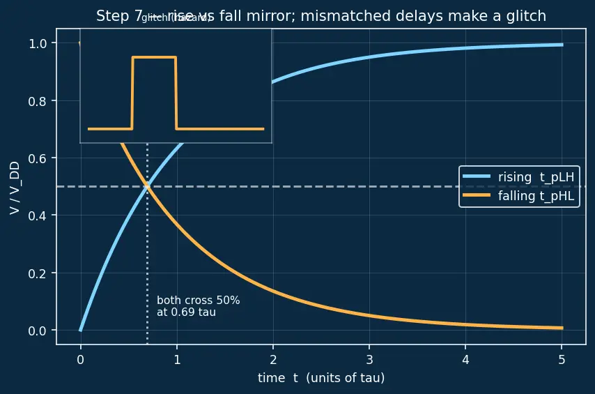 Figure — Logic gate propagation delay