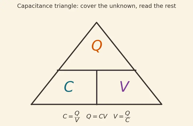 Figure — Understand capacitance and the farad