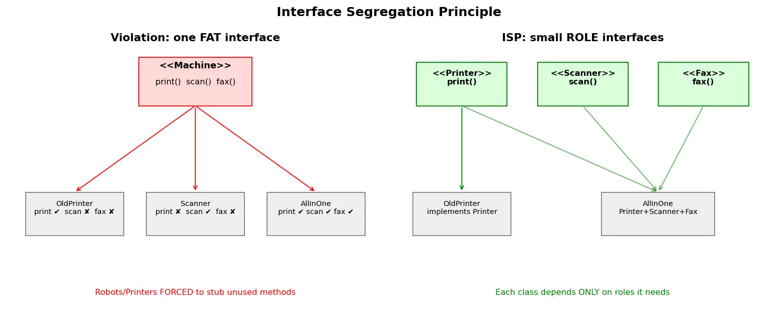 Figure — SOLID — Interface Segregation Principle