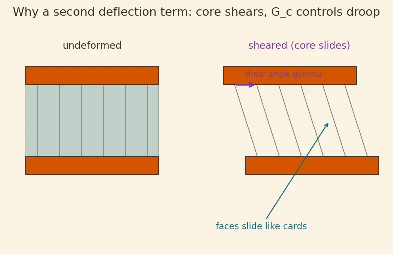 Figure — Sandwich structures — face sheets, core