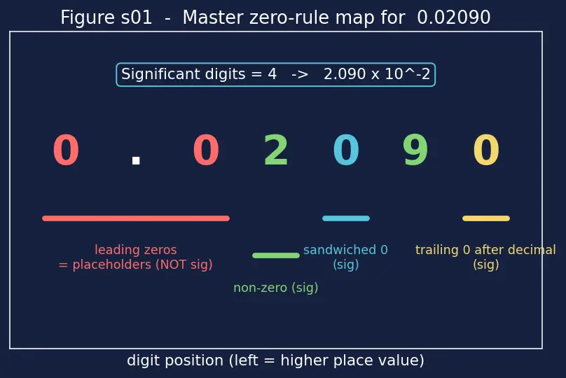 Figure — Significant figures and rounding rules