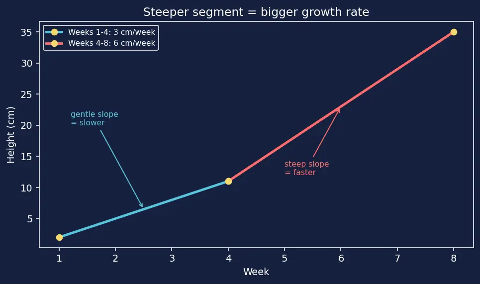 Figure — Line graphs and scatter plots — basic interpretation