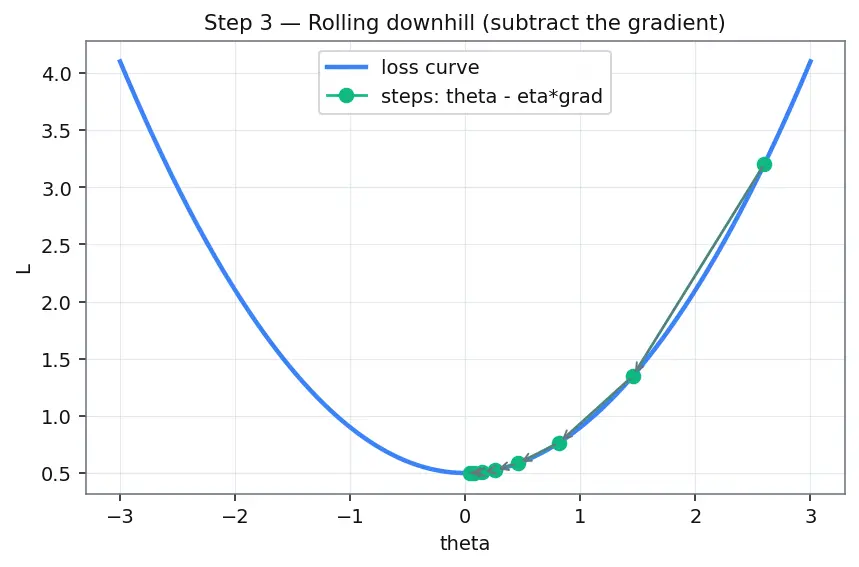 Figure — Training loops from scratch