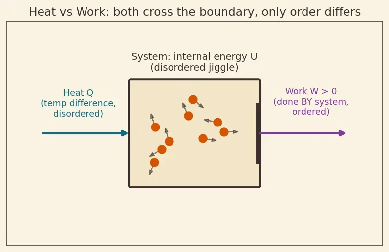Figure — Second law — Kelvin-Planck statement, Clausius statement