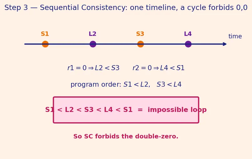 Figure — Memory consistency models