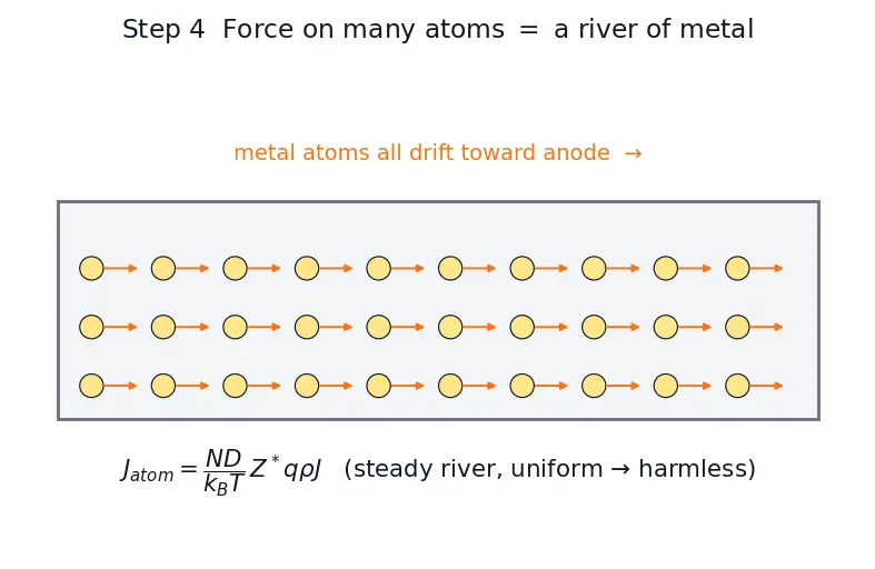 Figure — Electromigration reliability