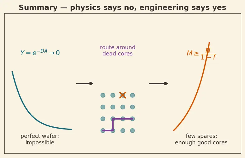 Figure — Wafer-scale engines (Cerebras-style)