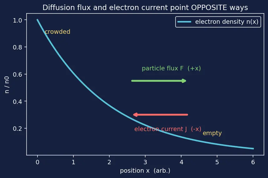 Figure — Einstein relation between mobility and diffusion