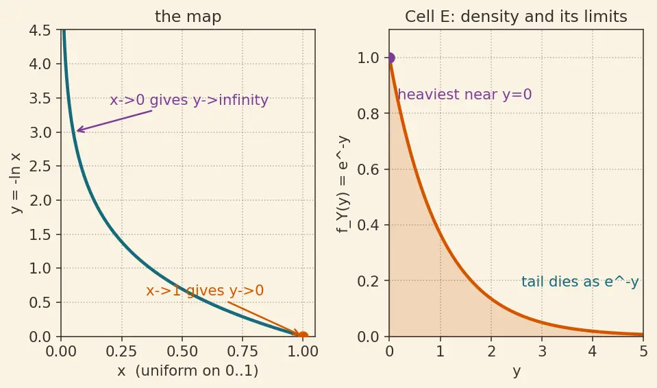 Figure — Transformations of random variables — change-of-variable technique