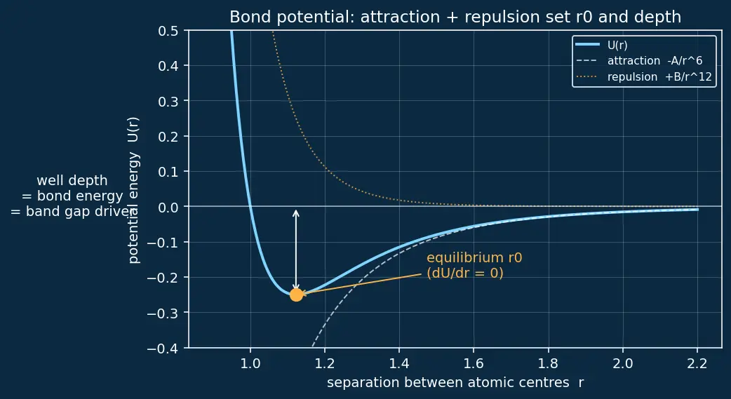 Figure — Valence electrons and bonding