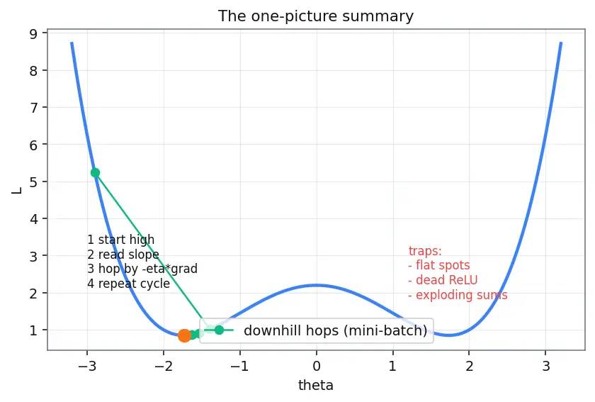 Figure — Training loops from scratch