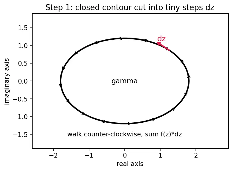 Figure — Cauchy's integral theorem and formula