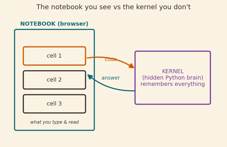 Figure — Jupyter notebooks workflow
