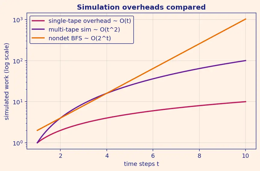 Figure — Variants — multi-tape TM, non-deterministic TM, all equivalent