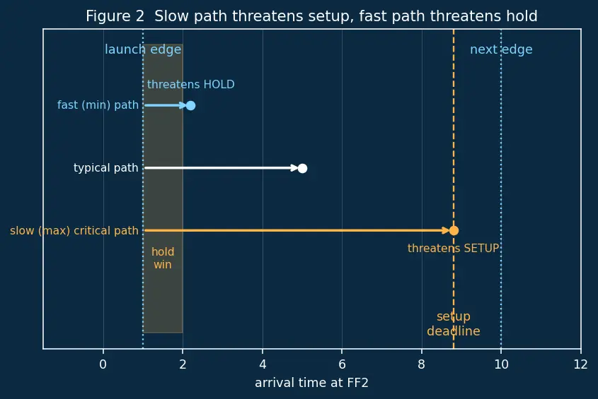 Figure — Timing analysis basics (static timing)