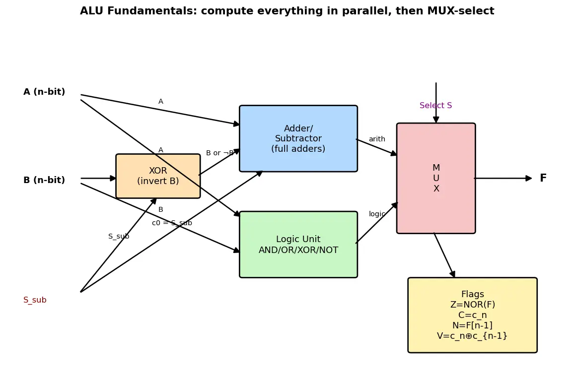 Figure — ALU design fundamentals