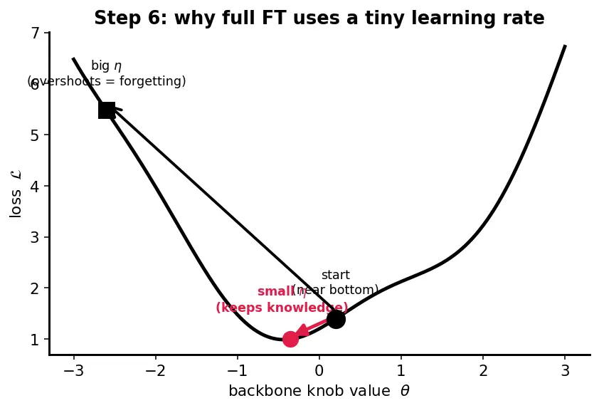 Figure — Full fine-tuning vs feature extraction
