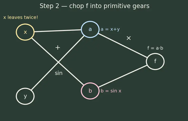 Figure — Computational graphs and autograd
