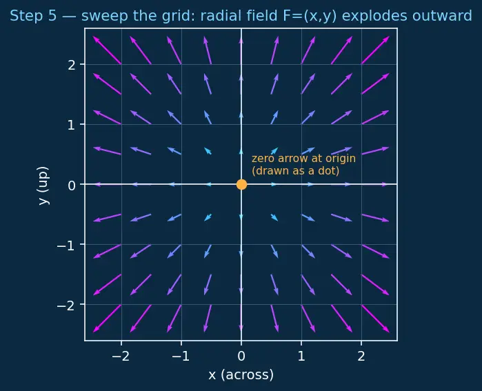 Figure — Vector fields — definition, visualization