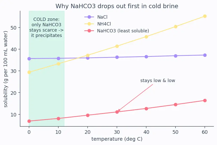 Figure — Important compounds — NaOH, NaCl, Na₂CO₃ (Solvay), NaHCO₃; CaO, CaCO₃, gypsum, plaster of Paris