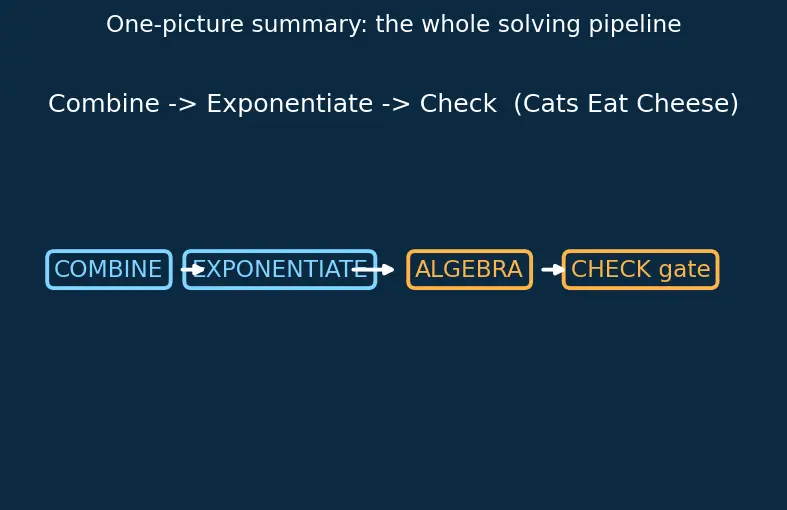 Figure — Solving logarithmic equations