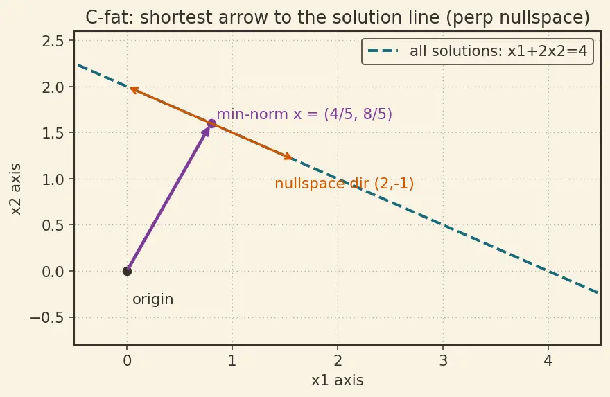 Figure — Pseudoinverse