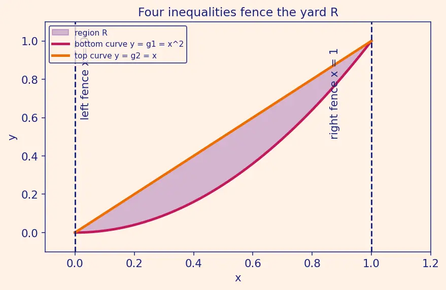 Figure — Changing order of integration
