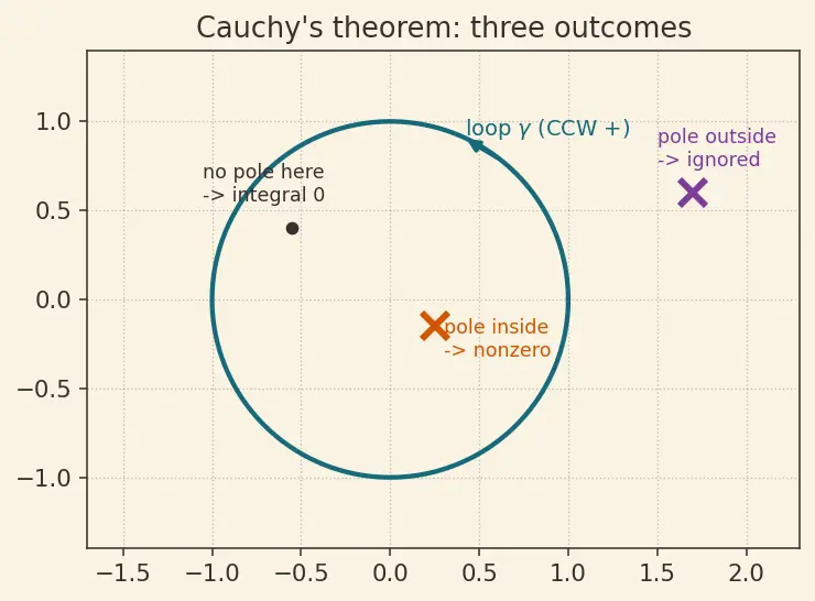 Figure — Cauchy's integral theorem and formula