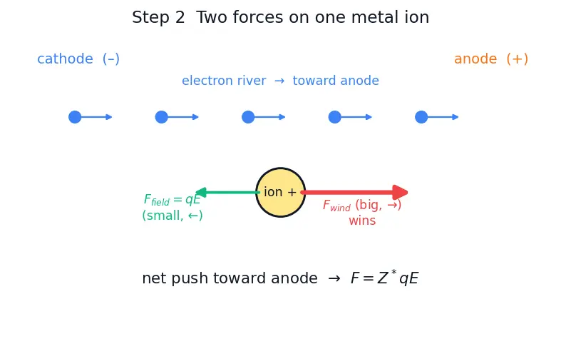 Figure — Electromigration reliability
