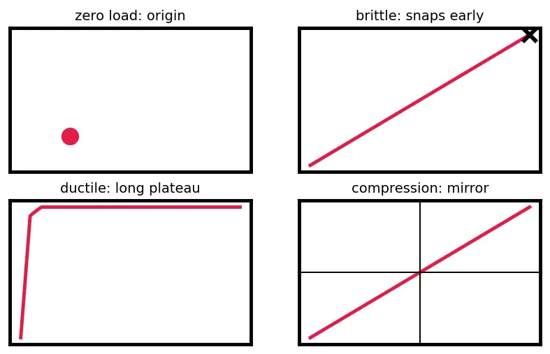 Figure — Yield stress, ultimate stress — material behavior