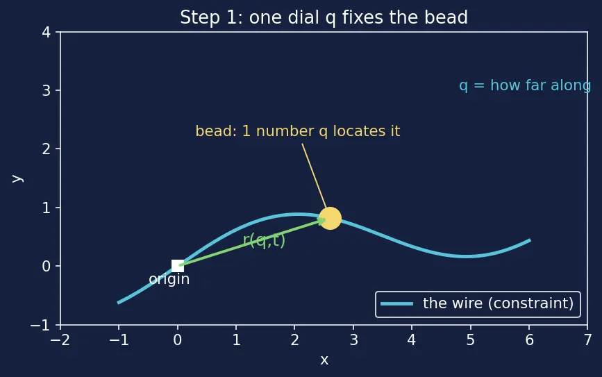 Figure — Generalized momenta and generalized forces