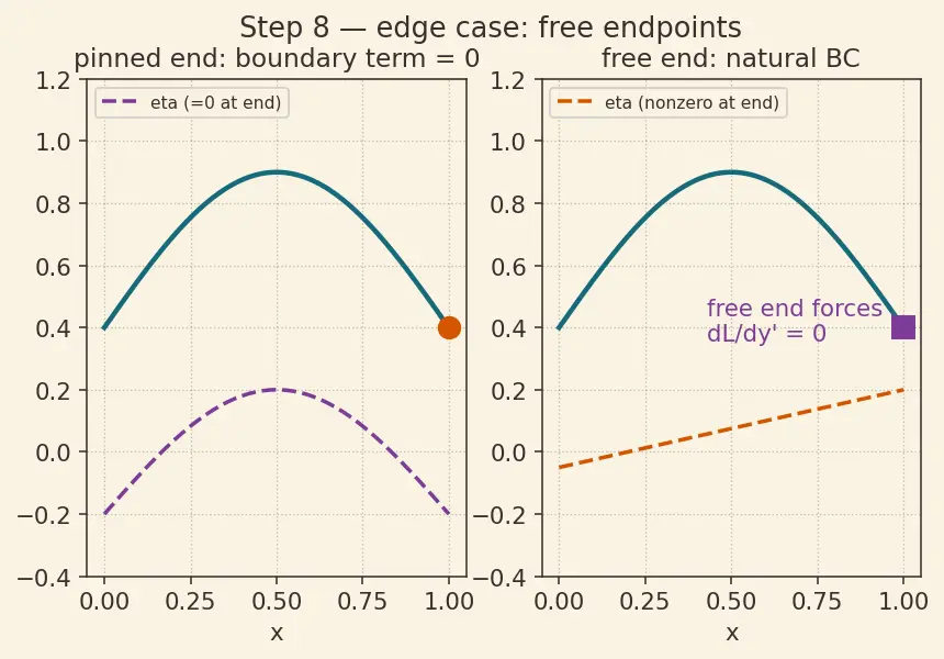 Figure — Calculus of variations — functionals, functional derivative