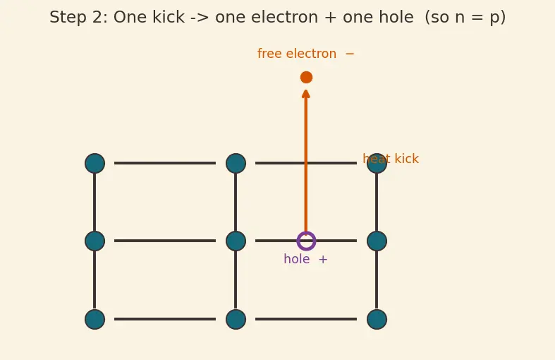 Figure — Intrinsic vs extrinsic semiconductors