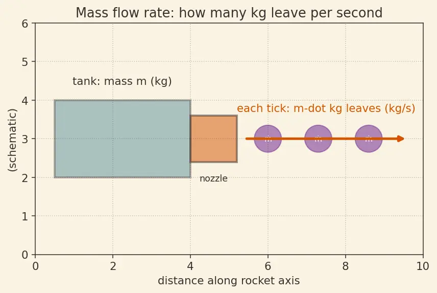 Figure — Typical Isp values — solid (~260s), LOX - RP1 (~311s), LOX - LH2 (~450s), ion engines (~3000s)