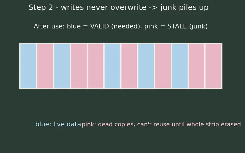 Figure — Wear leveling and flash controllers